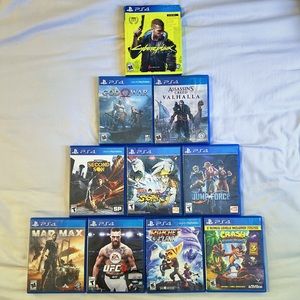 PS4 - BUNDLE game discs
